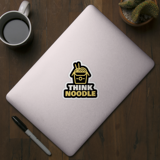 Think Noodle by ReadyOrNotDesigns 